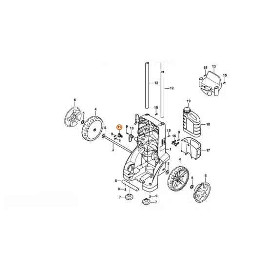 Stihl  Ściągacz do wizania kabli 4788 431 2500